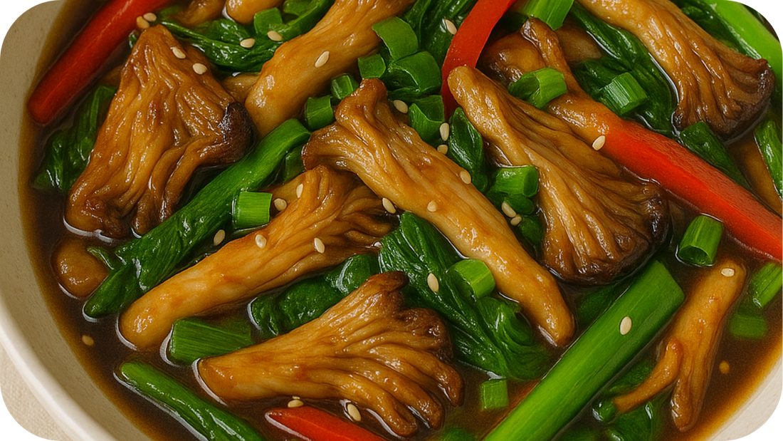 Oyster Mushroom Stir-Fry Recipe