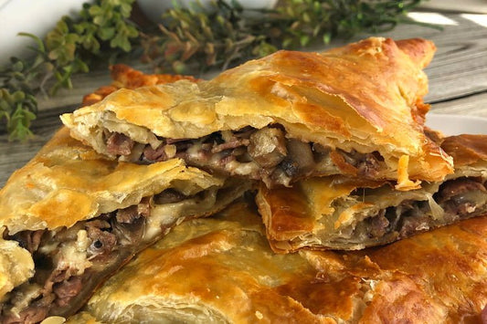 Beef Mushroom Hand Pies - Xotic Mushrooms