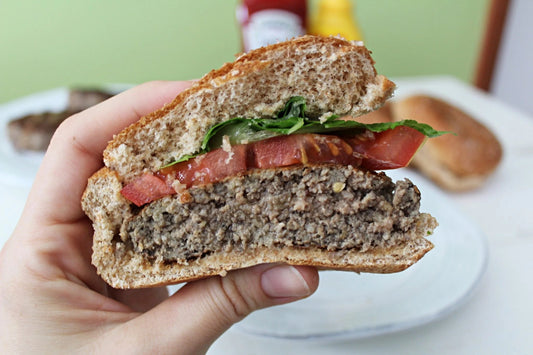 Blend Beef and Mushroom Burger - Xotic Mushrooms