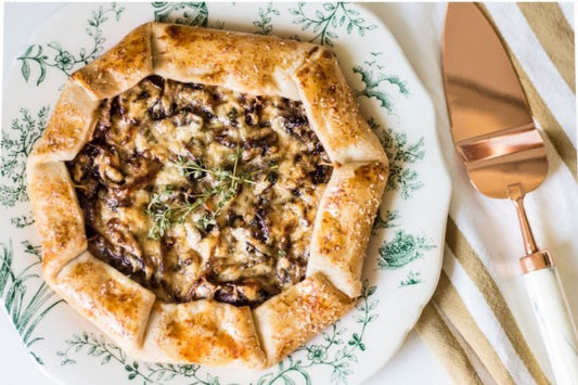 Mushroom Galette Recipe - Xotic Mushrooms