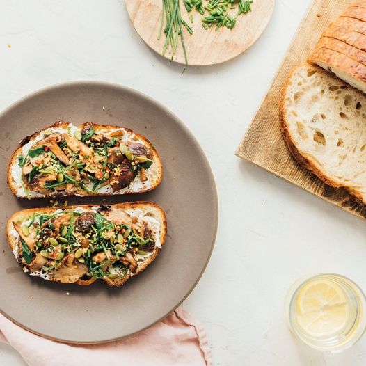 Mushroom Toast Recipe - Xotic Mushrooms