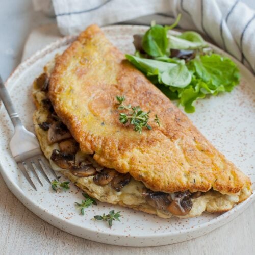 Oyster Mushroom Omelette Recipe - Xotic Mushrooms