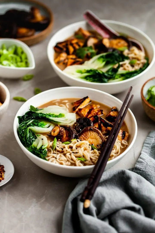 Shiitake Mushroom Ramen Recipe With Miso Broth - Xotic Mushrooms